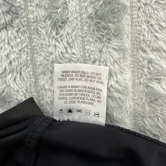 Attention Y2K‎ Swimsuit Womens M Black One Piece Halter Padded Cups Bead Accents - Picture 12 of 12